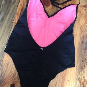 PINK Sexy cheeky one pc swim